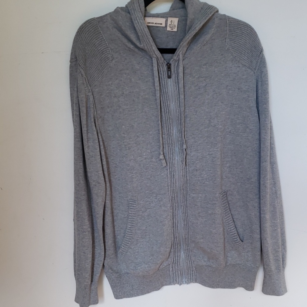 Men's DKNY zip-up sweater